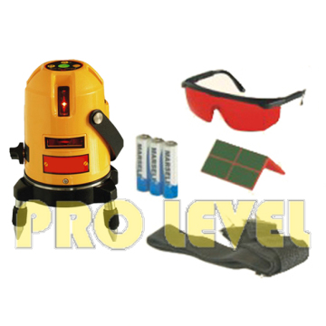 Multi-Line Self-Leveling 4V1h1d Laser Level