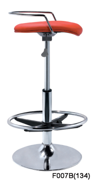 Simple colorful metal lifting chair with foorrest