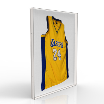Doppelseitiger Acrylrahmen für Jersey-T-Shirt-Display-Hülle
