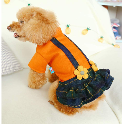Dog Girl Dress Apparel for Female