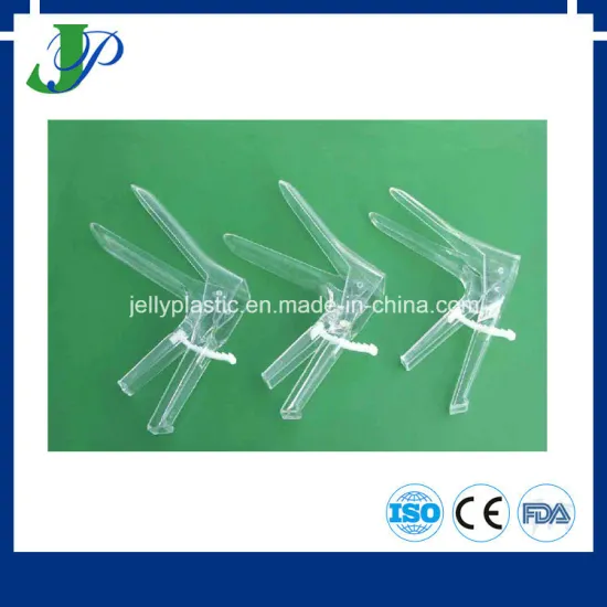 Gynaecology Medical PS Plastic Vaginal Speculum Lighted