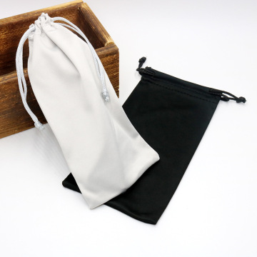 Soft Cloth Waterproof Eyeglasses Pouch - Dustproof Sunglasses Case with Superfine Fiber Eyewear Accessory