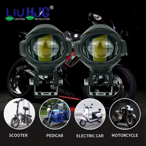HJG 12V 60W Waterproof Motorcycle Fog Driving Light