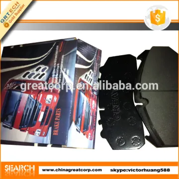 WVA 29087 heavy duty truck brake pads
