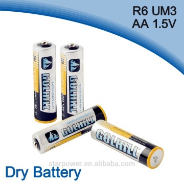 Um3 R6 dry cell aa size battery manufacturer