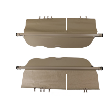 Non-Slip Cover Car Parcel Shelf Foldable SUV Trunk Curtain for Toyota Prado FJ150 2010-2023