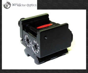 Vector Optics Sparker Rifle Pistol Mini Micro Red Dot Laser Sight GUN LAZER with 20mm Picaitinny Rail fit Glock 17