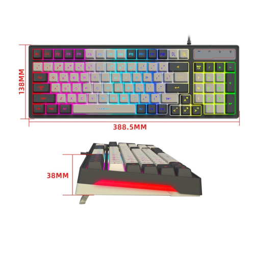 Gaming Keyboard Mechanical 96Key Mechanical Compact Gaming Keyboard With RGB Supplier