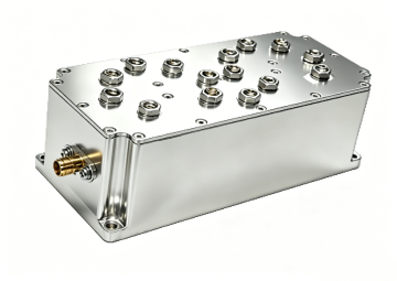 High-Power UHF Cavity Bandpass Filter