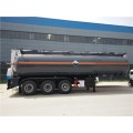 8000 Galoni 3 Axles HCl Trailers Usafirishaji