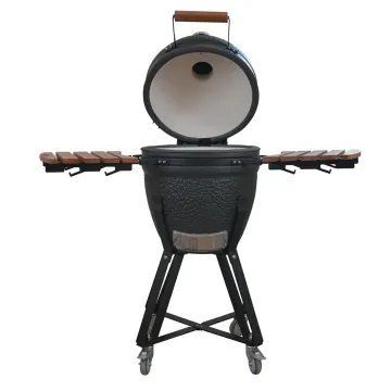 Smoker 18 Inch Smokeless Camping Grill Auplex Egg Kamado Ceramic Outdoor BBQ Barbecue  Machine