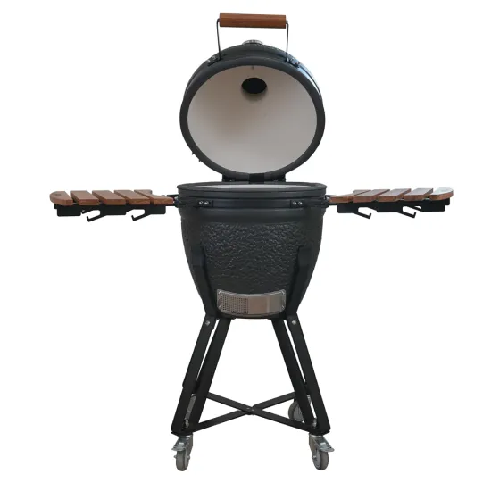 Smoker 18 Inch Smokeless Camping Grill Auplex Egg Kamado Ceramic Outdoor BBQ Barbecue  Machine