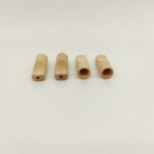 Wooden Tip 9mm Flat Wooden filter tips for preroll smoking Factory