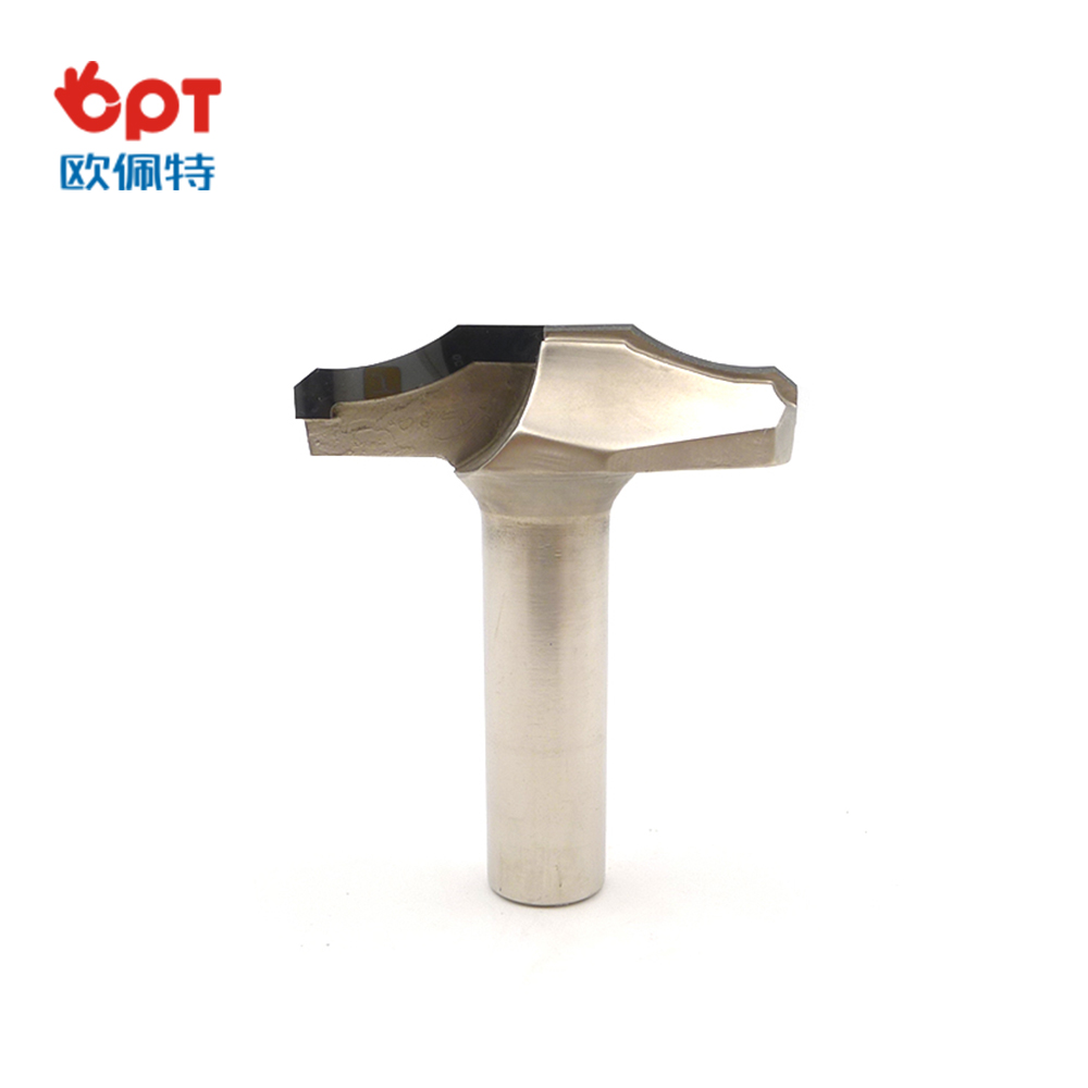 PCD forming router bit for nesting