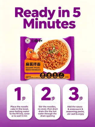 Value size sesame paste noodle assortments