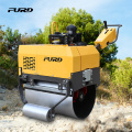 Chinese popular 500kg walk behind single drum hand mini road roller