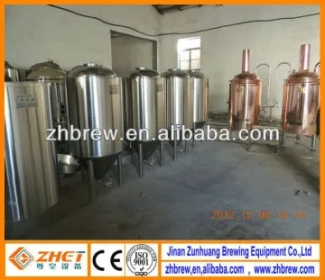 100L red copper beer brewery equipment