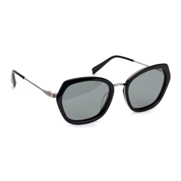 Belieye Female/Male Geometric Sunglasses For Round Face