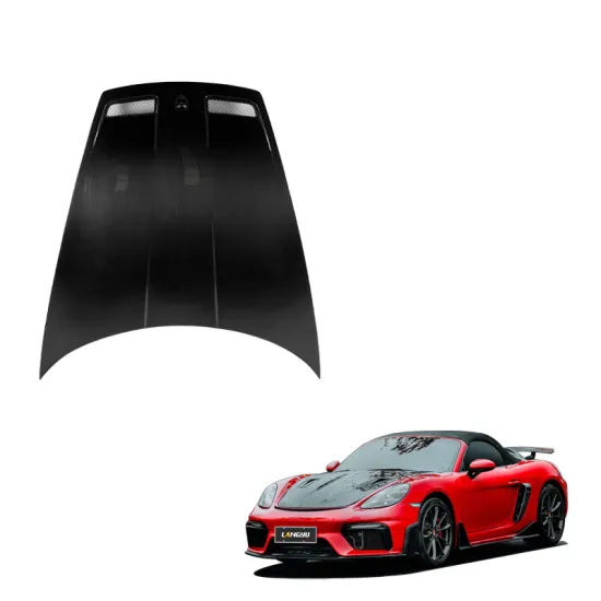 GT3 Engine Cover Hood Dry Carbon Front Bonnet for Porsche 911 Carrera S