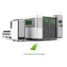 Máquina de corte a laser de fibra óptica para chapas de metal