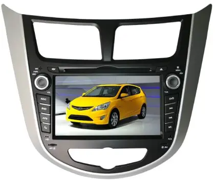 HYUNDAI VERNA car dvd player with NAVIGATION