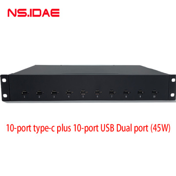 Dual-Port Type-C-poort USB-poortlader