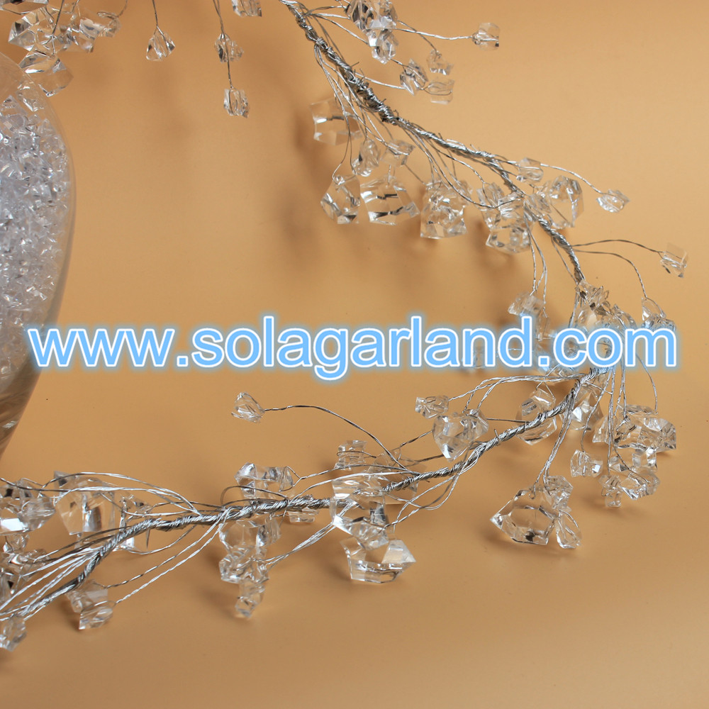 Crystal Beaded Garland Branch