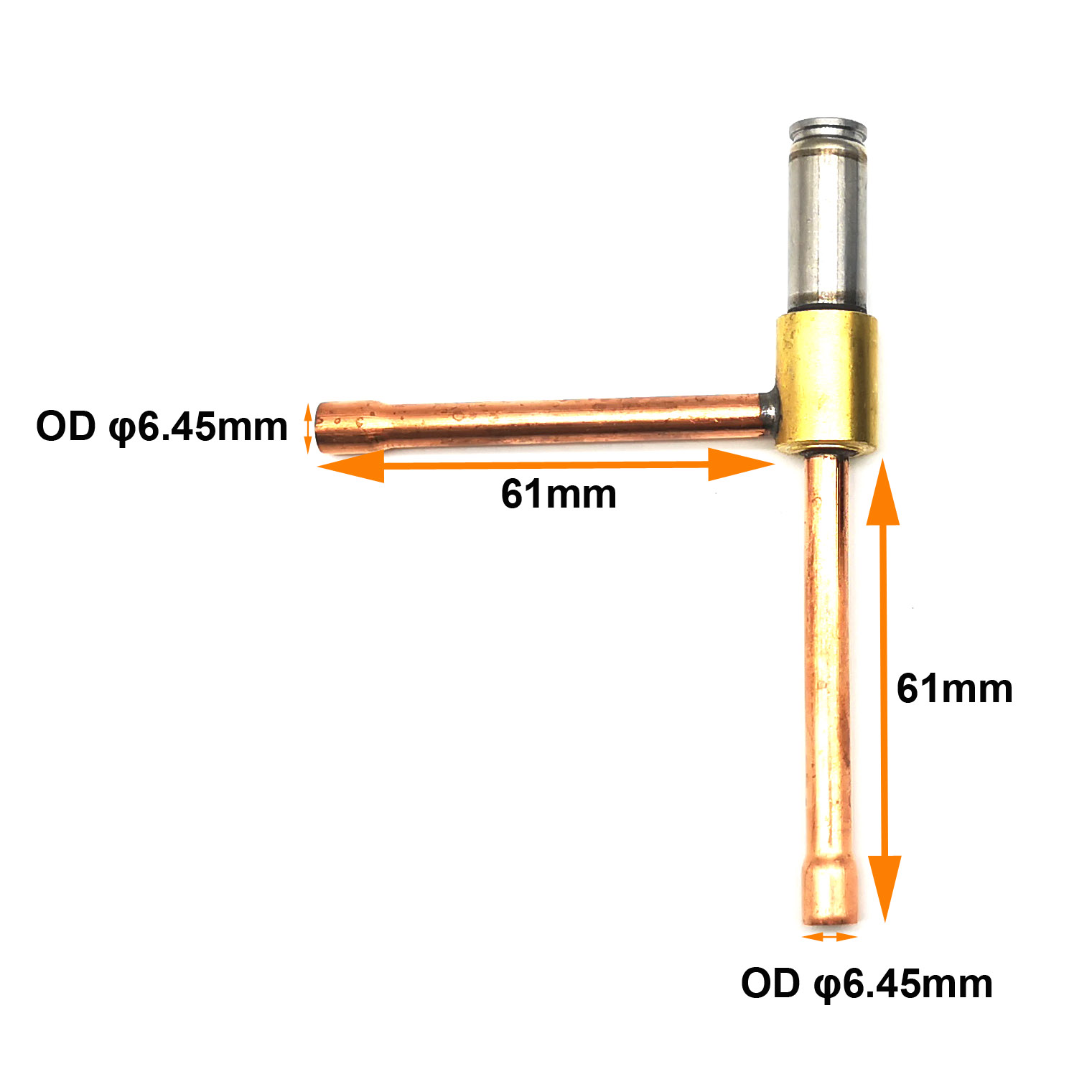 Sanhua Type FDF4A10 Solenoid Valve 1/4'' 6.35mm tube OD