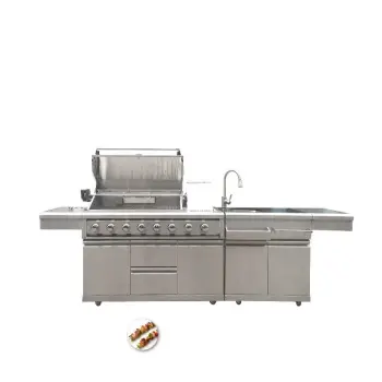 European Style Gas Bbqs Stainless Steel Outdoor Diy Kitchen Cabinets