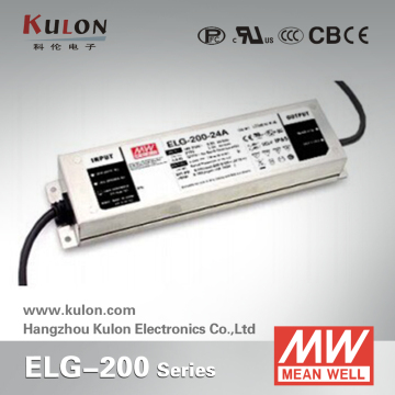Outdoor ELG-200-36 dimmable 200W 36v DC waterproof led driver