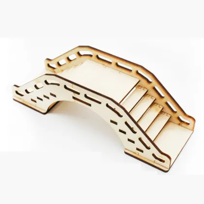 DIY Wooden Science Teaching Aids: Construct Your Own Arch Bridge Model for Physics & STEM Experiments