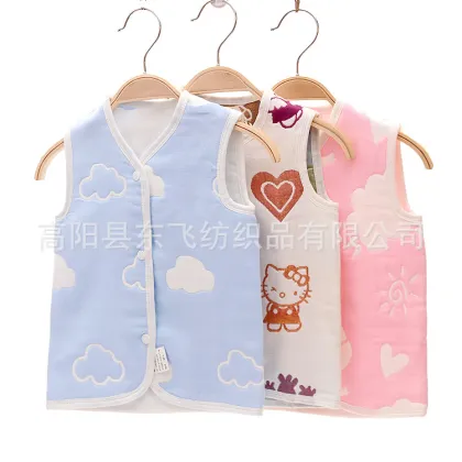 Gauze Baby Vest Cotton Toddler Vest Kids Vest