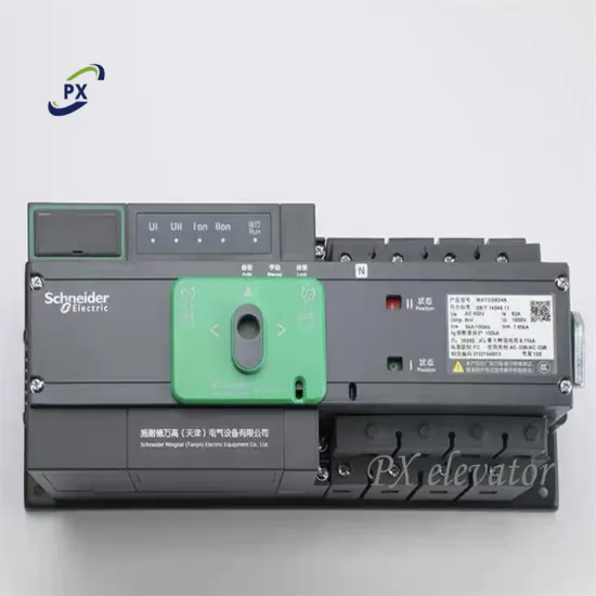 PC WATSG Electrical Contactor Power Transfer Switch for Elevator Door Parts (1A-630A, 3P/4P)