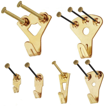136Pieces Professional Heavy Duty Photo Frame Hooks & Hanging Kit