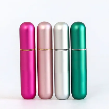 Aluminum Refillable Perfume Atomizer Bottle