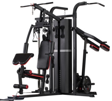 Εξοπλισμός γυμναστικής εργοστασίου Factory: Squat Rack Four Station Home Gym με Sandbag