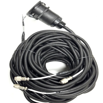 24V 15Pin Trailer Socket with Cable, EU Plug Adapter Wiring Harness for Caravan RV ABS Trailer