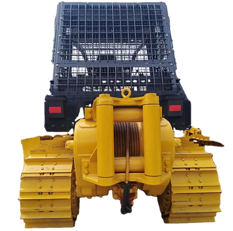 forest machine lumbering bulldozer SD22F with winch