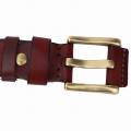 Mens leren riem exporteren ons koe jongen Belt (RS-131258)