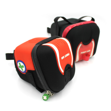 Customize stormproof hard leather bicycle bike saddle seat pack bag