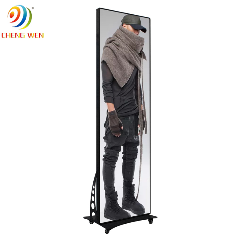 LED -posterweergave P1.86 Vloeren Standing Screen