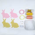 Cute rabbit DIY sewing decorative headband