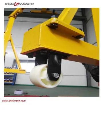 5 Ton Electric Hoist Single Girder Gantry Crane for Construction Machinery Factory