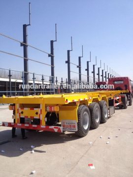 Design antique low bed semi trailer flatbed trailer