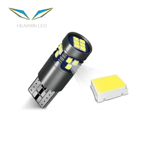 168/194 LED Bulb with T10 Base, 800LM, 6000K, 3030 Chips for Car Interior Reading and License Plate Lighting