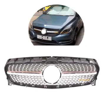 Mercedes Benz W246 Diamond Front Grille Upgrade 2015-2019