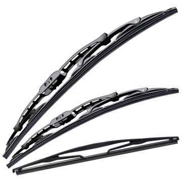 CHROME Steel M08 Auto CAR Limpi y 24 pulgadas para BMW Serie 3 E46 1998-2005