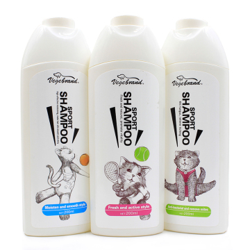 Tout shampooing biologique biologique pour chat
