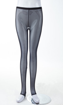 JTR26 Yiwu big yards gauze false through meat leggings summer anti emptied stretch pencil pants pantyhose