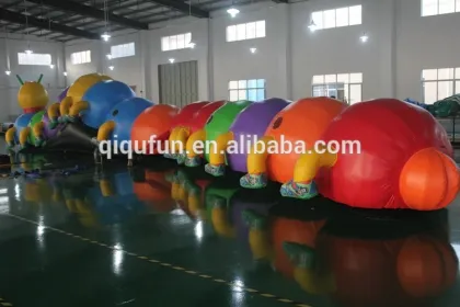 Shanghai high quality Caterpillar Inflatable Tunnel for sale